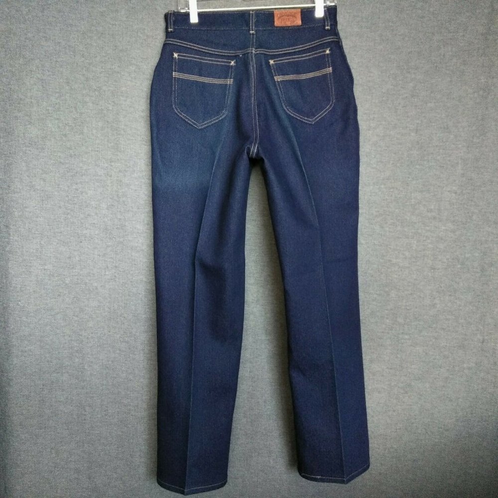 Vtg Cascade Blues Straight Leg High Waist Mom Jean